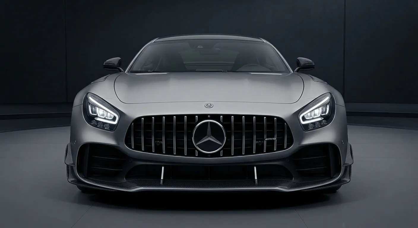 Mercedes amg gtr pro: scheda tecnica e prestazioni Face avant agressive de la Mercedes AMG GT R Pro